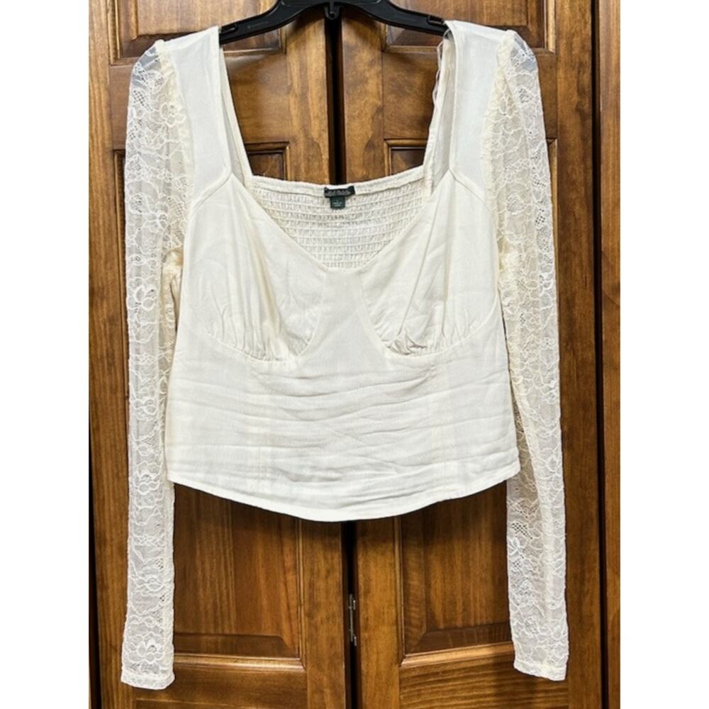 Wild Fable Large Long Sleeved Crop Top - Picture 1 of 4